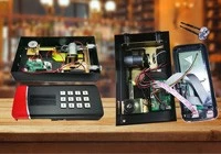 Scopri la serratura elettronica della cassaforte per hotel con tastiera retroilluminata: serrature di sicurezza intelligenti che migliorano la sicurezza di hotel e uffici domestici