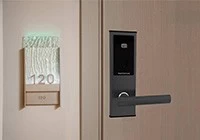 Sicurezza alberghiera di alta qualità a prezzi accessibili: serratura per porta del lettore di schede per serratura per porta dell'hotel per sicurezza domestica a prezzo più basso di alta qualità