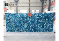 How much is the cost of blue agate slab？