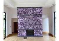 Would you put a gemstone wall in your house?