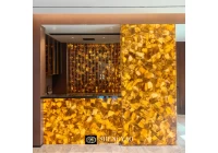Semi Precious Stone Project Showcase | Yellow Crystal Bar Space