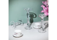 Home Decor Kristall-Kerzenhalter Glashalter