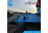 La principale gamme d'applications de tôles de toiture en PVC