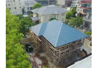 Ang pinakamahusay na roofing tile ASA sintetikong resin tile para sa villa