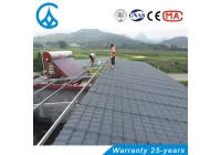 Installation of FRP or PC transparent roof