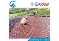 Weather Resistant Engineering Resin roofing sheet tile (ASA)