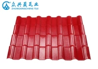 Azulejo de techo de resina sintética ASA anti-corrosión