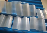 Piastrelle di copertura in PVC trasparente all'ingrosso per la fattoria