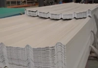 Tile anticorrosão de PVC para construção temporária