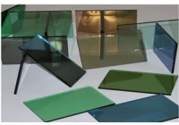 The color of the reflective glass and it's advantages