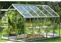 Find a suitable glass greenhouse
