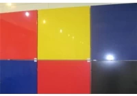 How to distinguish the lacquered glass and silk screen printed glass?