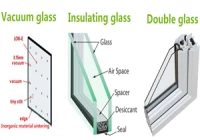 A diferença entre o dobro de vidro, vidro de vácuo e vidro isolante