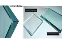 How to distinguish the toughened glass, float glass and ultra-white glass