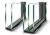 Auswahl von reflektierendem Glas