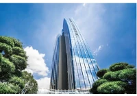Die höchste Luxusresidenz der vollen Glasvorhangfassade in Guangzhou