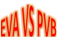 Diferencia entre vidrio laminado PVB y vidrio laminado EVA