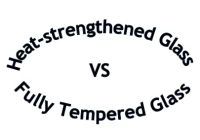 Diferença entre vidro termo-fortalecido e vidro de segurança totalmente temperado