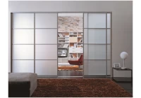why people choose frosted glass door?