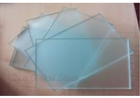 ¿Cuál es la aplicación de vidrio esmerilado?
