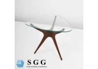 How to cut complex shapes of custom glass table tops?