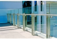 the characteristics of laminated glass railing