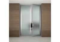 What's the cleaning methods for frosted glass doors?