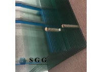 Toughened glass production procedure