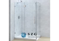 What's the appropriate thickness of shower door glass?