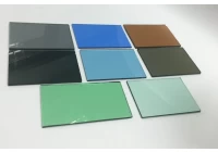 What kind of experiences for the tinted float glass?
