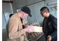 中国 American Friend Come to Visit Our Factory 制造商