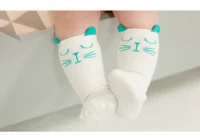 China O melhor material de meias de bebê - "algodão orgânico" fabricante