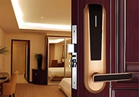 Keyless hotel sensor RFID mortise security door lock: Elevating Security and Convenience for Modern Accommodations