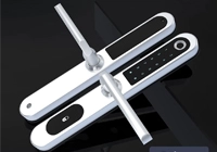 Présentation de l'avenir de la sécurité domestique : accès sans clé, application Tuya numérique, serrure de porte biométrique en aluminium à empreintes digitales Bluetooth