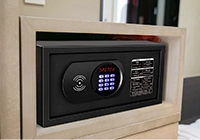 Erhöhen Sie die Sicherheit mit unserem Hotel-Motel-Safe mit M1-Kartenleser aus Stahlmaterial