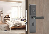 Il produttore leader cinese di serrature intelligenti presenta la nuova serratura elettronica per armadietti domestici con touch screen per impronte digitali