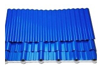 קירוי גלי PVC לבניינים מקושת