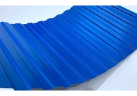 PVC Plastic Corrugated Tile para techo de estructura de acero