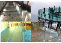 The popular tend of glass floor