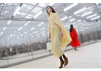 Bức tường kính quanh co trong mùa xuân RTW CÉLINE 2017