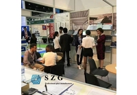 Der letzte Tag der Gulf Glass Exhibition in Dubai
