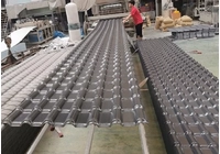 Urutan pemasangan panel bumbung ASA/PVC