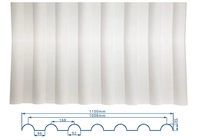 Corrugated PVC roofing sheets on sale, creating a new choice of high-quality roofing