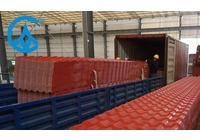 חקור אריחי גג גלי PVC חסיני אש - פתרונות חסכוניים מסין