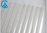 Installation suggestions for transparent corrugated roof panels