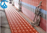 ZXC lance des feuilles de toiture en PVC trapézoïdal durable