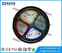 China Condutor de alumínio PVC isolou o cabo de alimentação de fita blindada aço 0.6/1KV fabricante