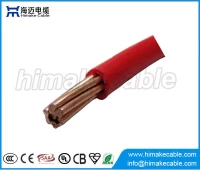 China Flame retardant single core PVC insulated electric wire cable 300/500V 450/750V manufacturer