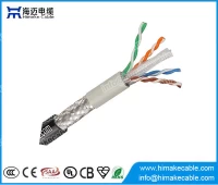 China Good quality SFTP Cat6 cable BC conductor pass Fluke test made in China manufacturer