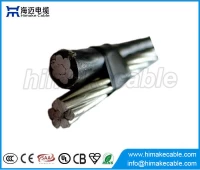 China Overhead ABC luchtfoto begrensd kabel Duplex kabeldienst drop kabel fabrikant